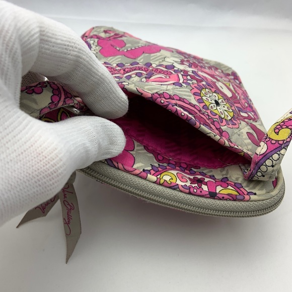 Vera Bradley Crossbody Bag Pink & Gray - Picture 4 of 9